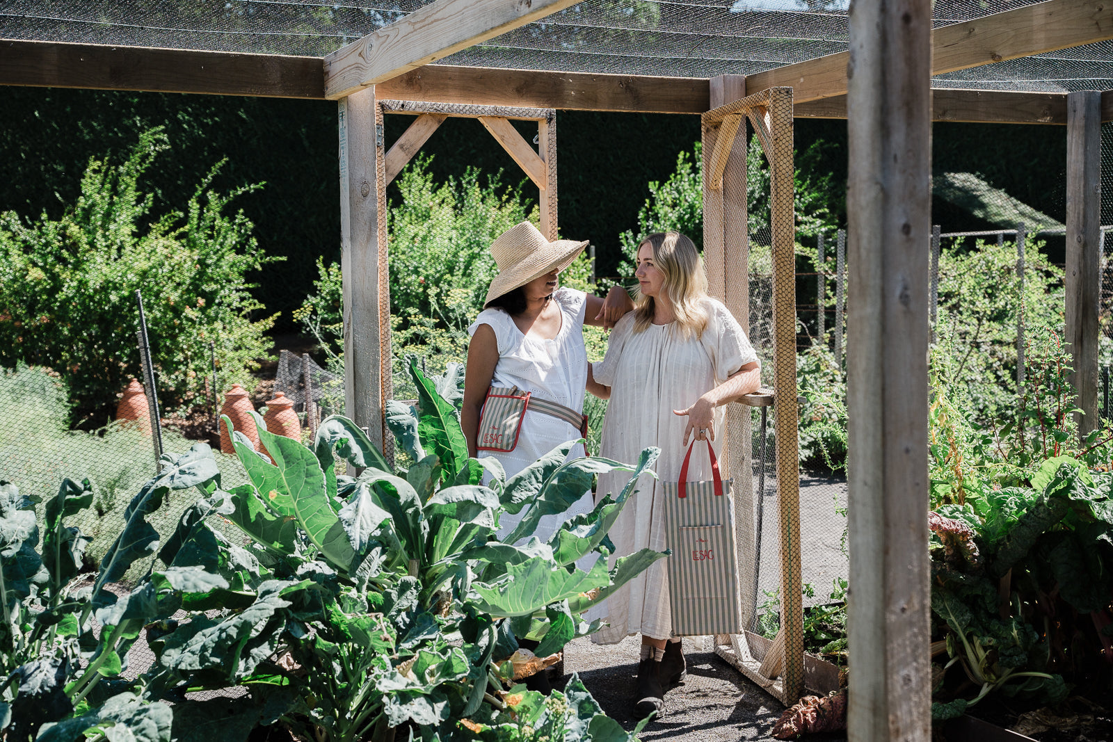 Behind Le Sac x Outback Gardens