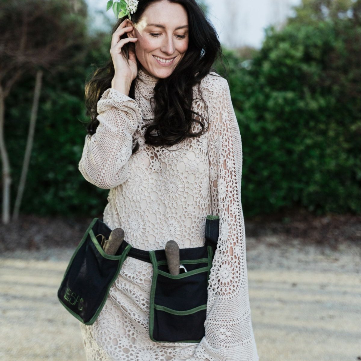 Le Sac - Navy w/ Green