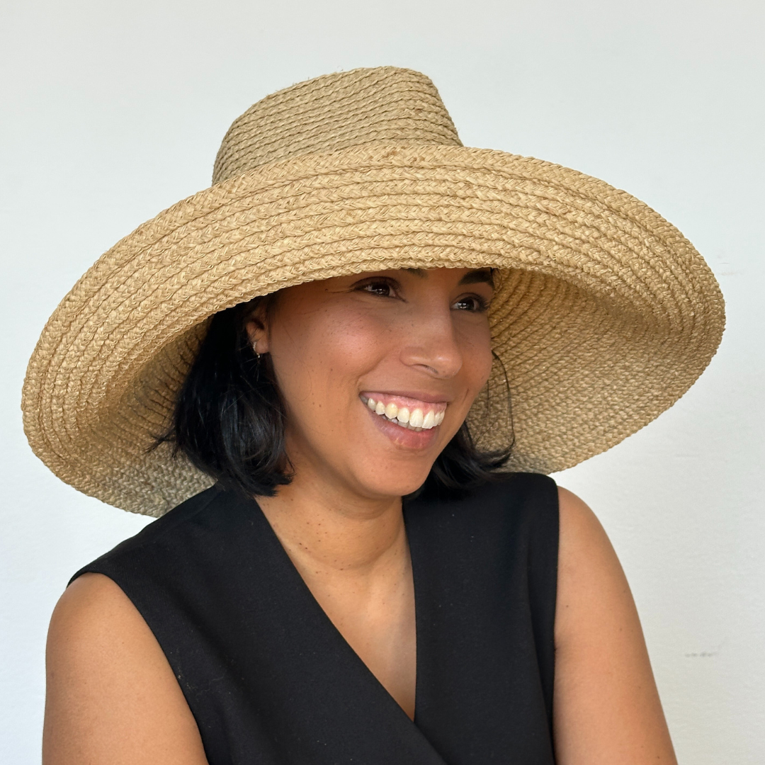 Jardin Raffia Hat Limited Edition