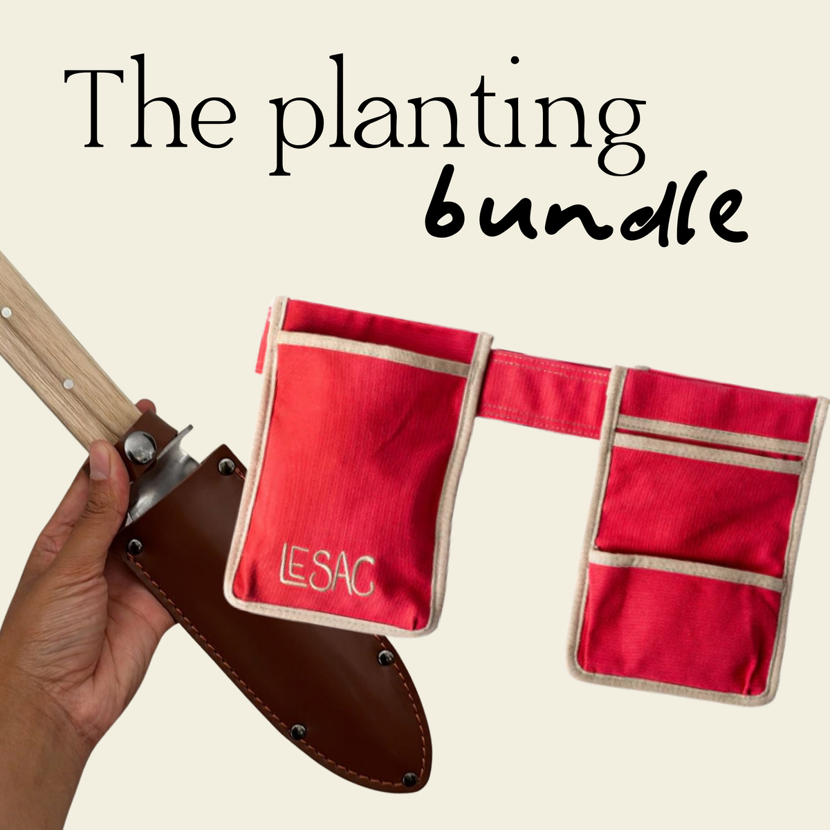 The Planting Bundle - Tool Belt & Hori Hori