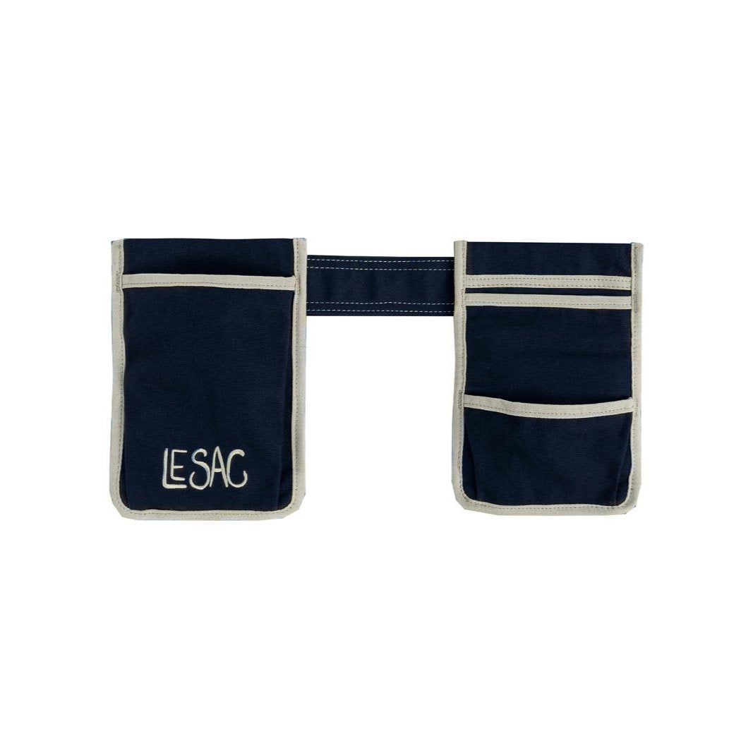 Le Sac -  Navy w/ Taupe
