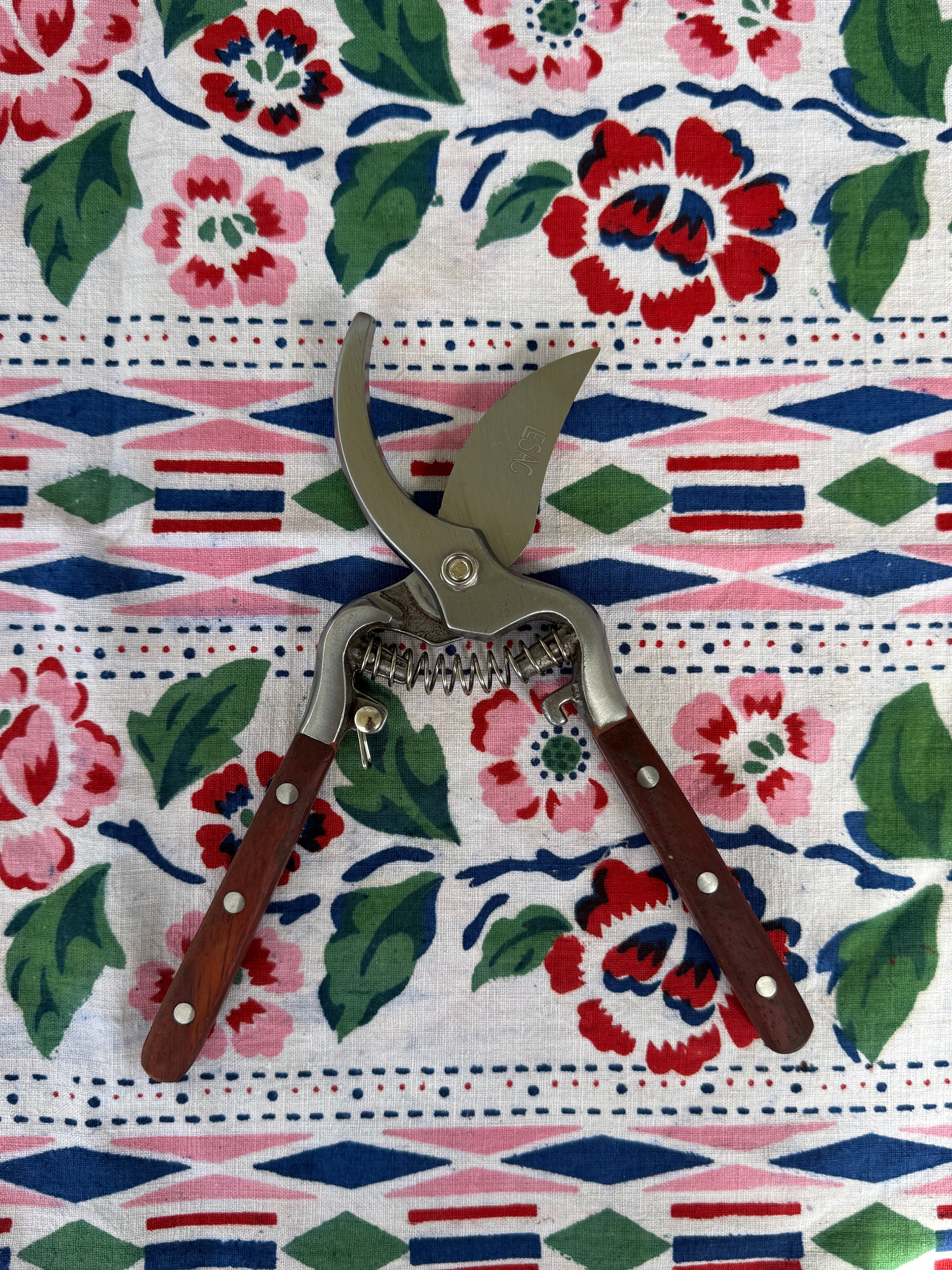 Wooden + Steel Secateurs