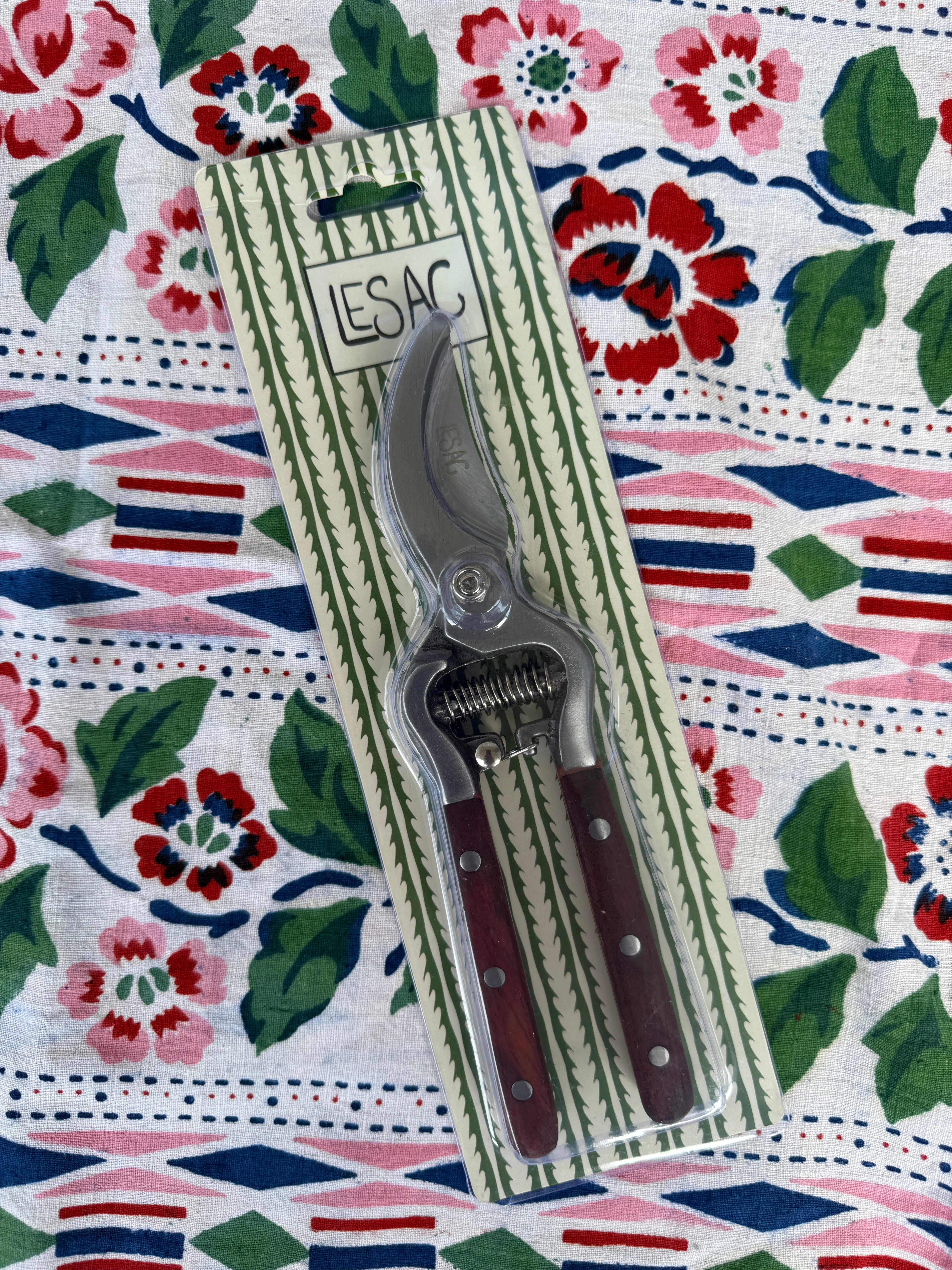 Wooden + Steel Secateurs