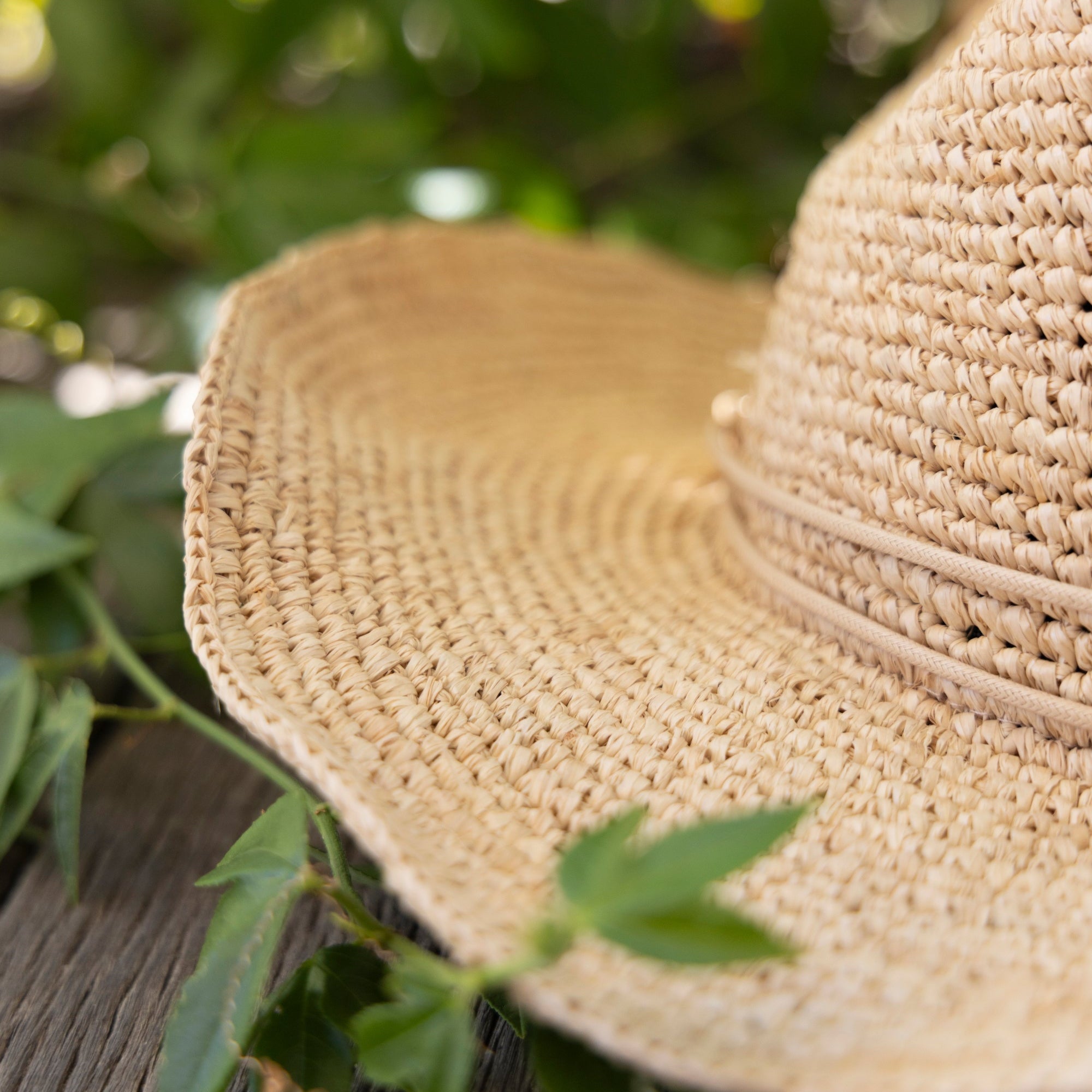 NEW! La Plage Raffia Sun Hat