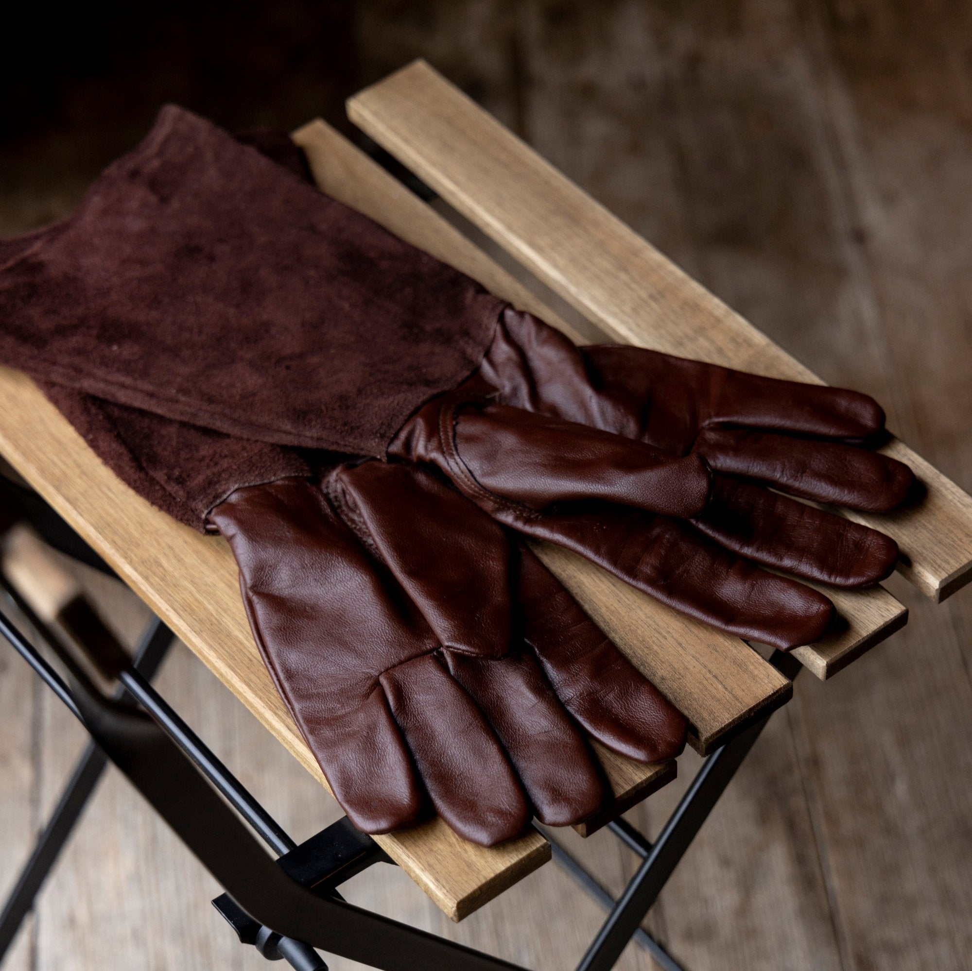 Thorn Proof Gloves - Brown