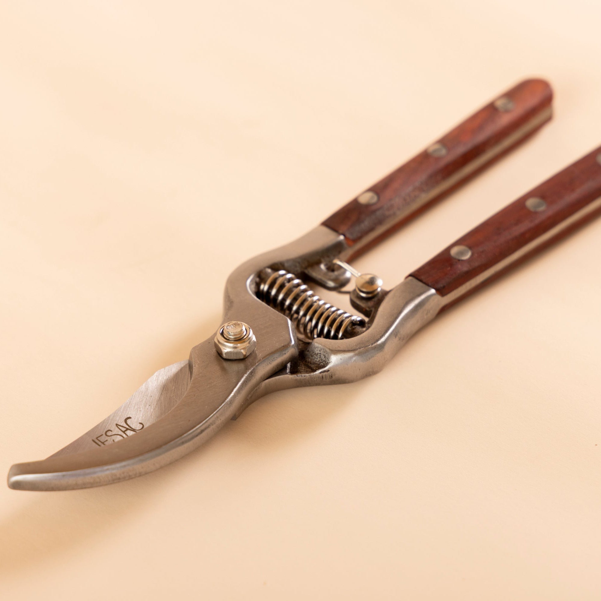 Wooden + Steel Secateurs