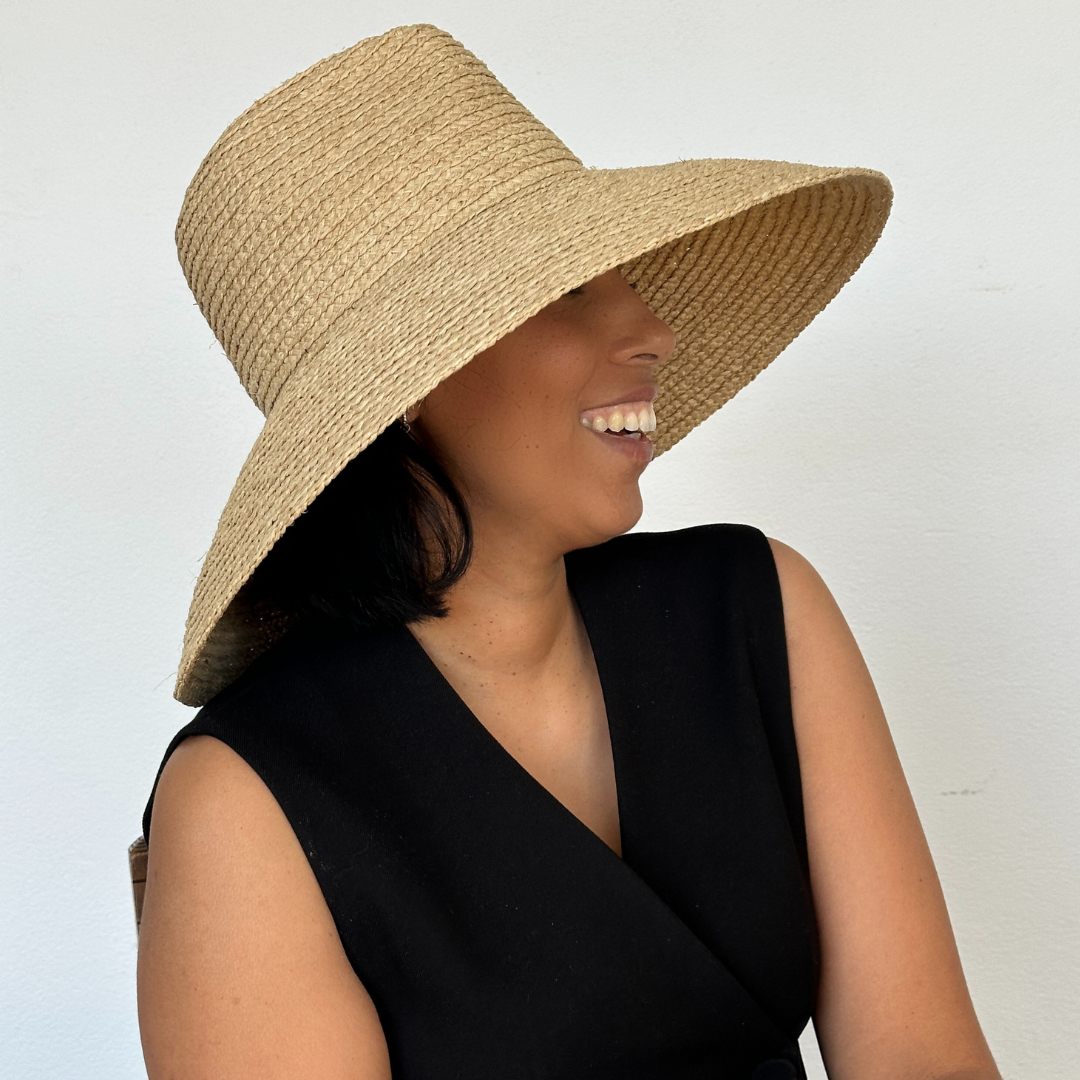 Jardin Raffia Hat Limited Edition