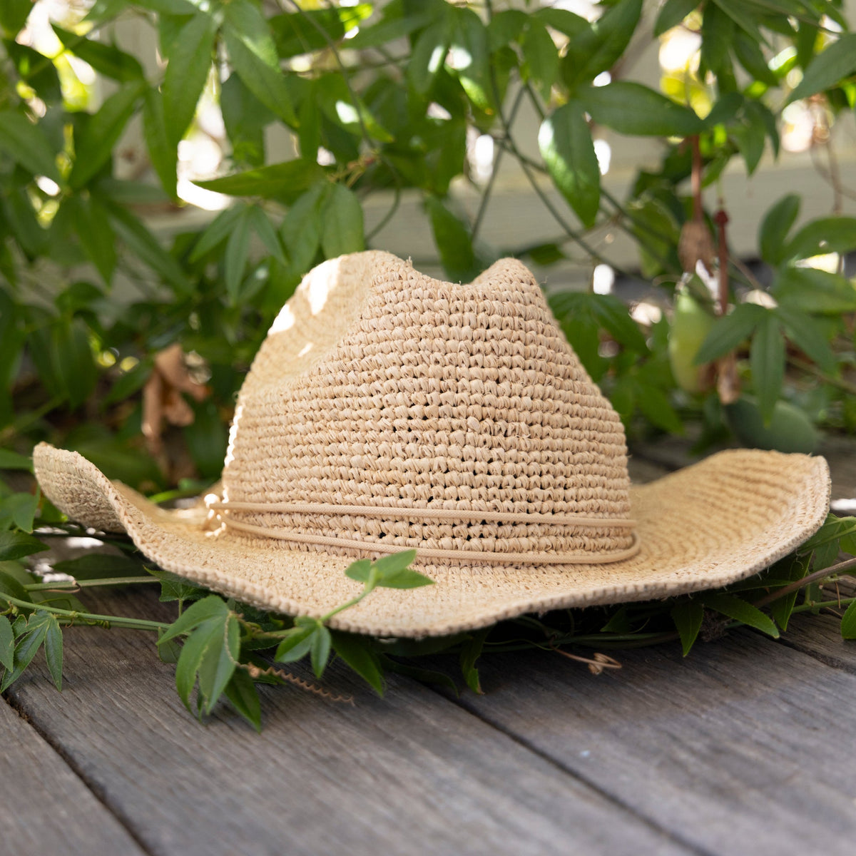NEW! La Plage Raffia Sun Hat