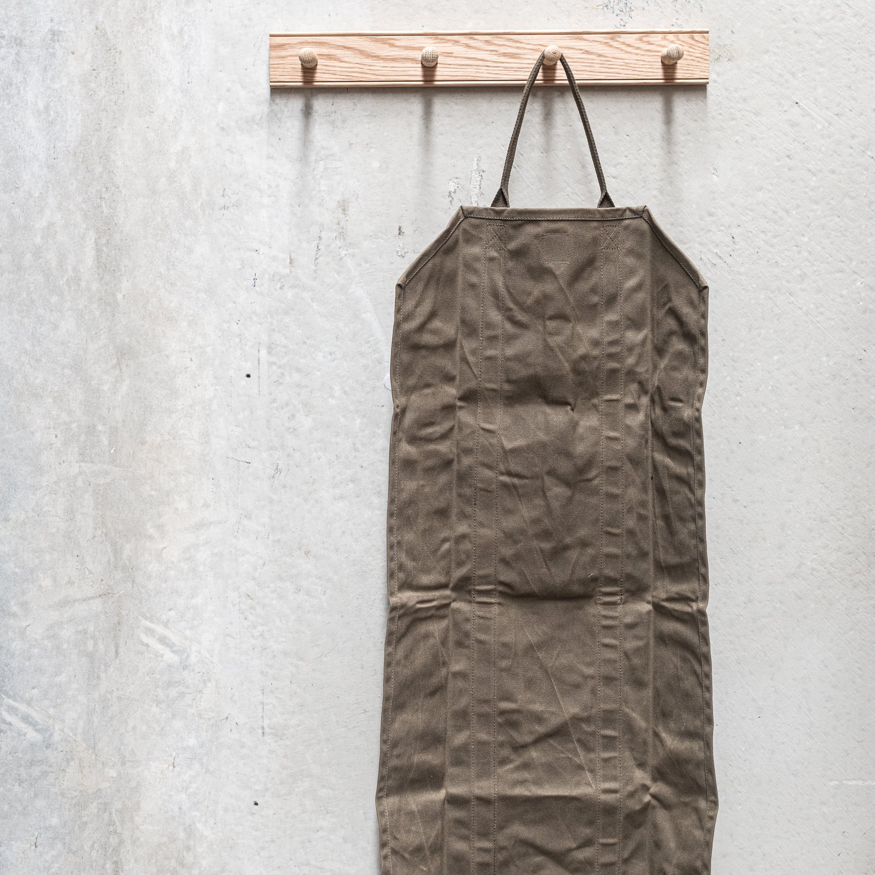 Waxed Canvas Log & Produce Carrier