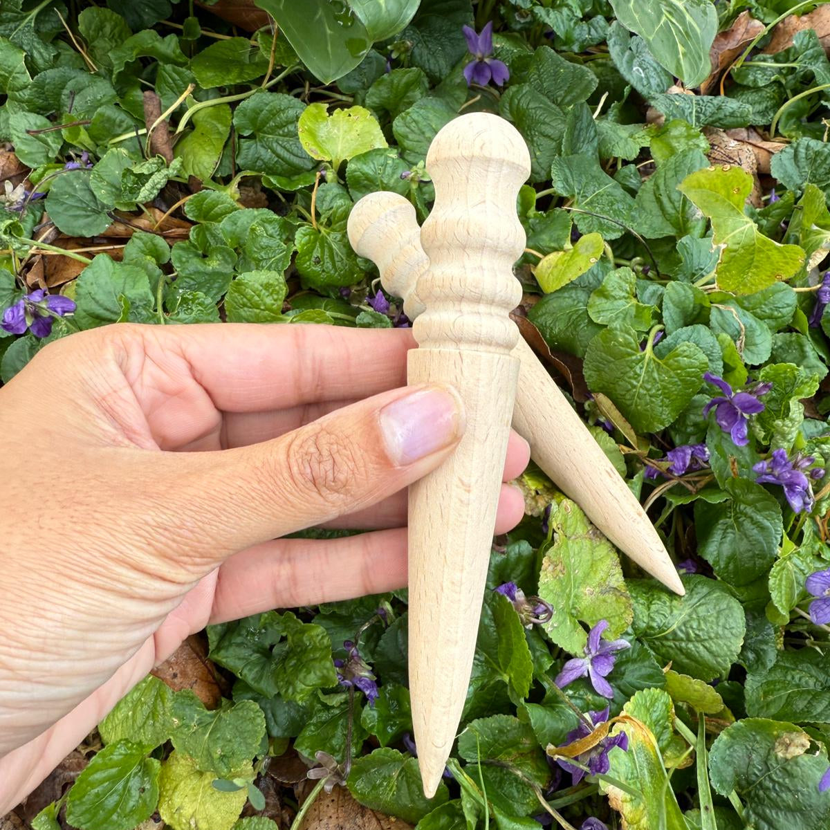 Small Seed Dibber - Wooden
